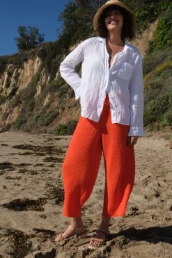 Velvet By Graham & Spencer Womens RAVYN COTTON GAUZE WIDE LEG PANT 19 Velvet By Graham & Spencer Womens RAVYN COTTON GAUZE WIDE LEG PANT