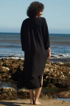 Velvet By Graham & Spencer CHRISTELLE COTTON GAUZE MIDI DRESS 21 Velvet By Graham & Spencer CHRISTELLE COTTON GAUZE MIDI DRESS