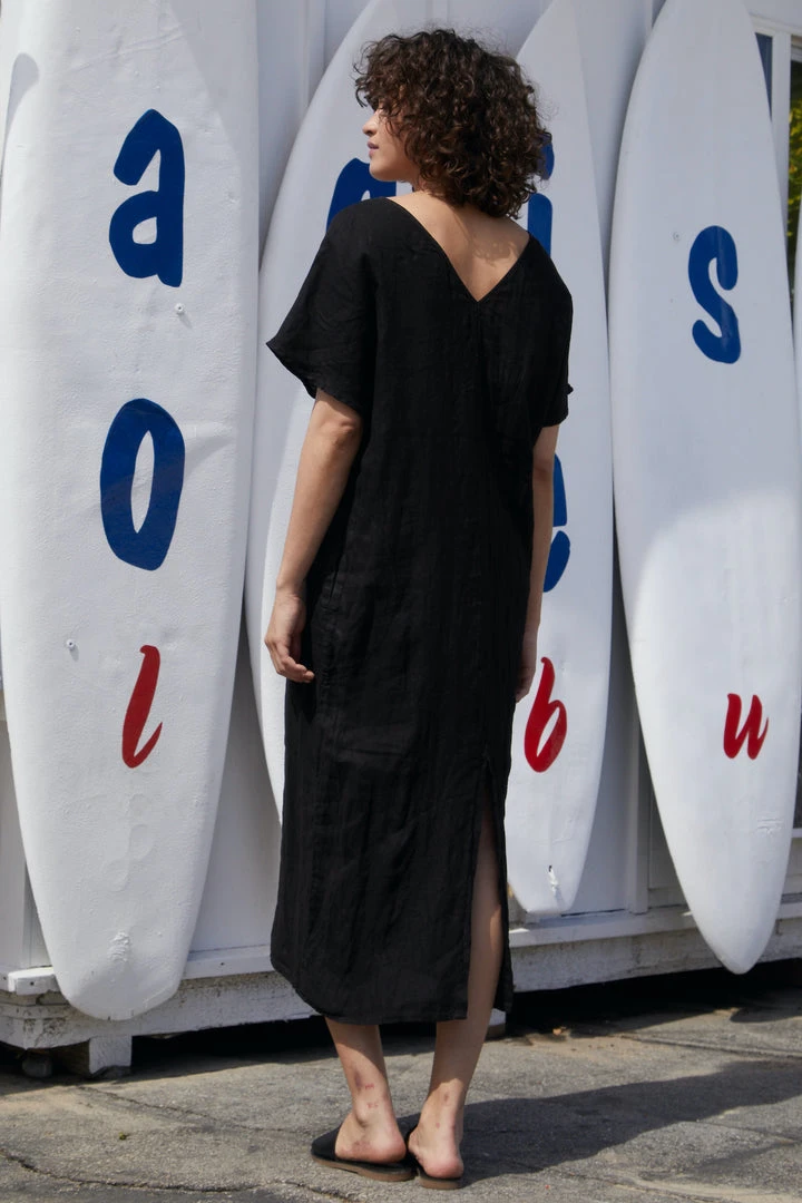 Velvet By Graham & Spencer YANA LINEN CAFTAN DRESS 11 Velvet By Graham & Spencer YANA LINEN CAFTAN DRESS