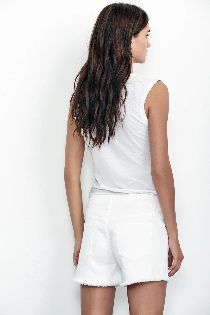 Velvet By Graham & Spencer Womens CINDY FRAYED HEM BOYFRIEND SHORTS 4 Velvet By Graham & Spencer Womens CINDY FRAYED HEM BOYFRIEND SHORTS