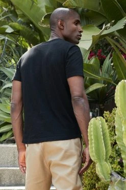 Velvet By Graham & Spencer Mens AMARO CREW NECK SLUB TEE 78 Velvet By Graham & Spencer Mens AMARO CREW NECK SLUB TEE