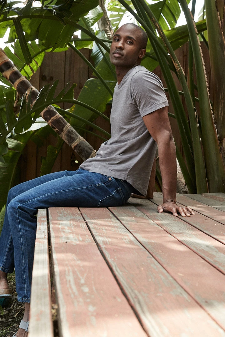 Velvet By Graham & Spencer Mens AMARO CREW NECK SLUB TEE 4 Velvet By Graham & Spencer Mens AMARO CREW NECK SLUB TEE