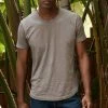 Velvet By Graham & Spencer Mens AMARO CREW NECK SLUB TEE 2 Velvet By Graham & Spencer Mens AMARO CREW NECK SLUB TEE