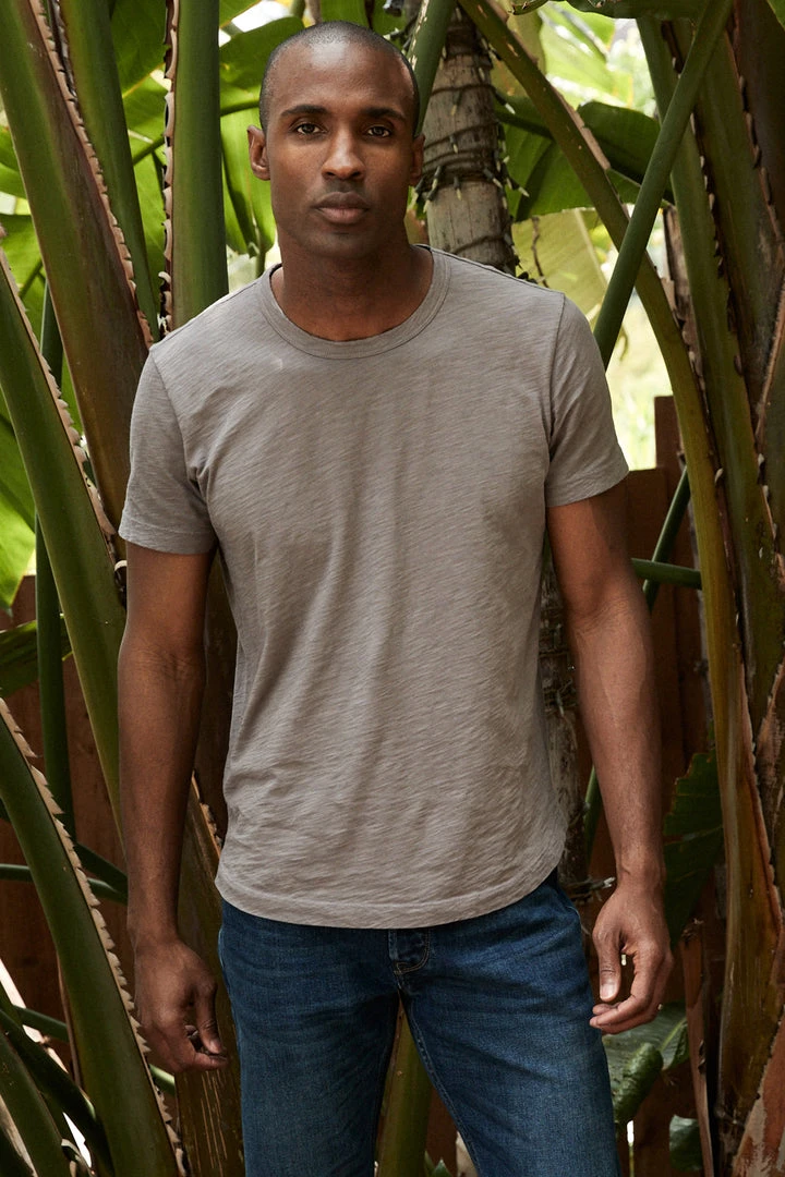 Velvet By Graham & Spencer Mens AMARO CREW NECK SLUB TEE 3 Velvet By Graham & Spencer Mens AMARO CREW NECK SLUB TEE