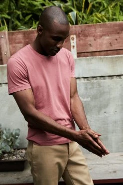 Velvet By Graham & Spencer HOWARD WHISPER CLASSIC CREW NECK TEE