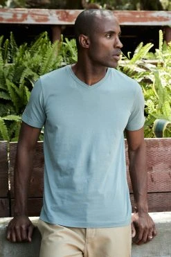 Velvet By Graham & Spencer SAMSEN WHISPER CLASSIC V-NECK TEE