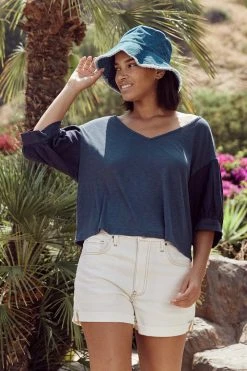 Velvet By Graham & Spencer FRINGED BUCKET HAT 9 Velvet By Graham & Spencer FRINGED BUCKET HAT