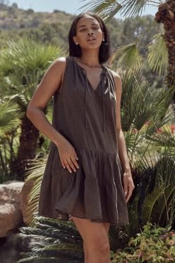 Velvet By Graham & Spencer DIEM TIERED TANK DRESS