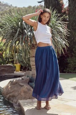 Velvet By Graham & Spencer Womens MAXIE RIBBED TANK TOP