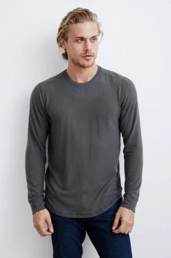 Velvet By Graham & Spencer BRONSON COZY JERSEY KNIT TOP Mens