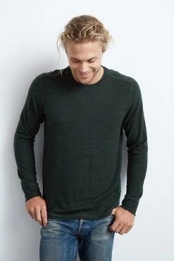 Velvet By Graham & Spencer BRONSON COZY JERSEY KNIT TOP Mens