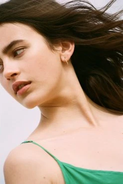 Phyllis+Rosie MINI MOON HOOPS BY PHYLLIS AND ROSIE