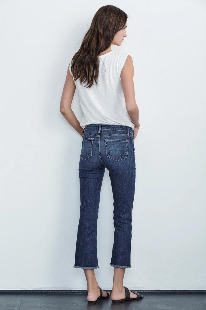 Velvet By Graham & Spencer TWIGGY HIGH RISE CROP JEAN 4 Velvet By Graham & Spencer TWIGGY HIGH RISE CROP JEAN