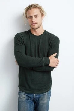 Velvet By Graham & Spencer BRONSON COZY JERSEY KNIT TOP Mens