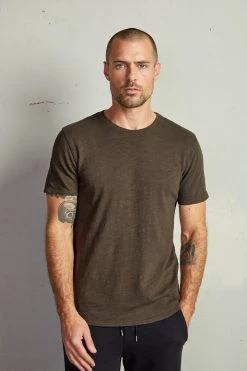 Velvet By Graham & Spencer Mens ANTON CREW NECK TEE