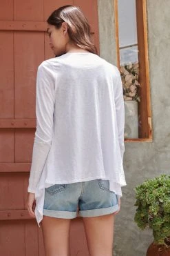 Velvet By Graham & Spencer CHAMPAGNE OPEN CARDIGAN 16 Velvet By Graham & Spencer CHAMPAGNE OPEN CARDIGAN