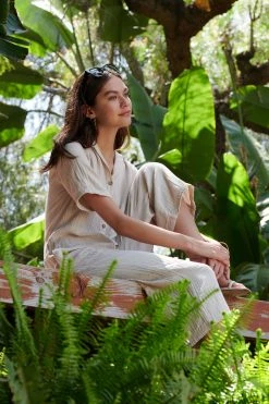 Velvet By Graham & Spencer ELIA COTTON GAUZE JUMPSUIT Womens 29 Velvet By Graham & Spencer ELIA COTTON GAUZE JUMPSUIT Womens