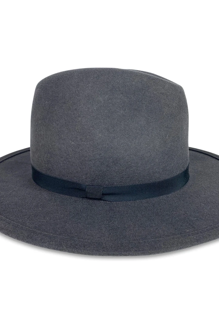Velvet By Graham & Spencer CHELSEA RIBBON TRIM FEDORA Womens 4 Velvet By Graham & Spencer CHELSEA RIBBON TRIM FEDORA Womens