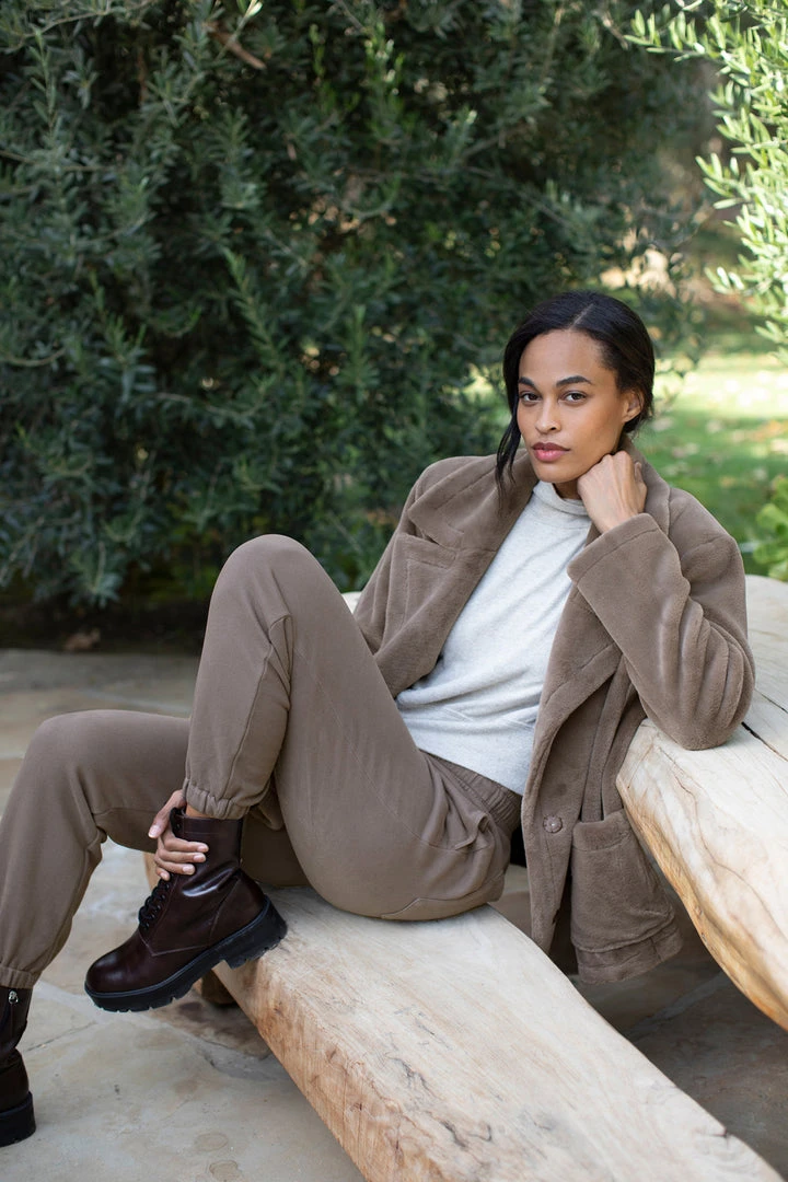 Velvet By Graham & Spencer Womens LINDA FAUX LUX FUR JACKET 7 Velvet By Graham & Spencer Womens LINDA FAUX LUX FUR JACKET