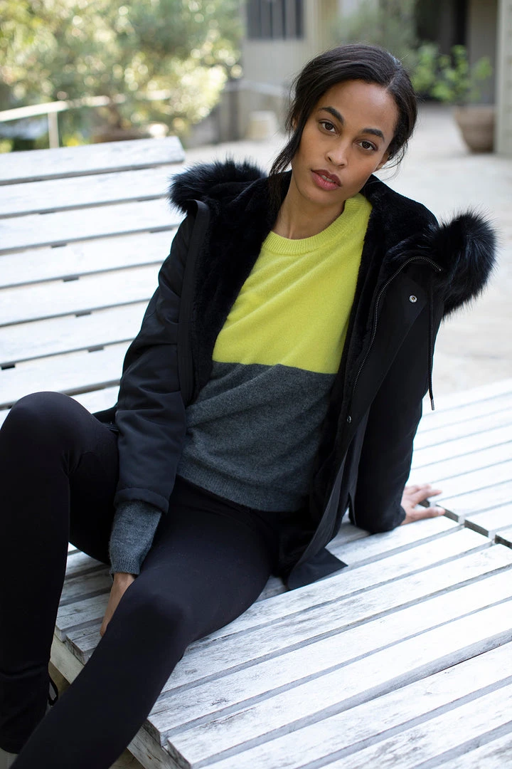 Velvet By Graham & Spencer Womens NORA CASHMERE CREW NECK SWEATER 3 Velvet By Graham & Spencer Womens NORA CASHMERE CREW NECK SWEATER