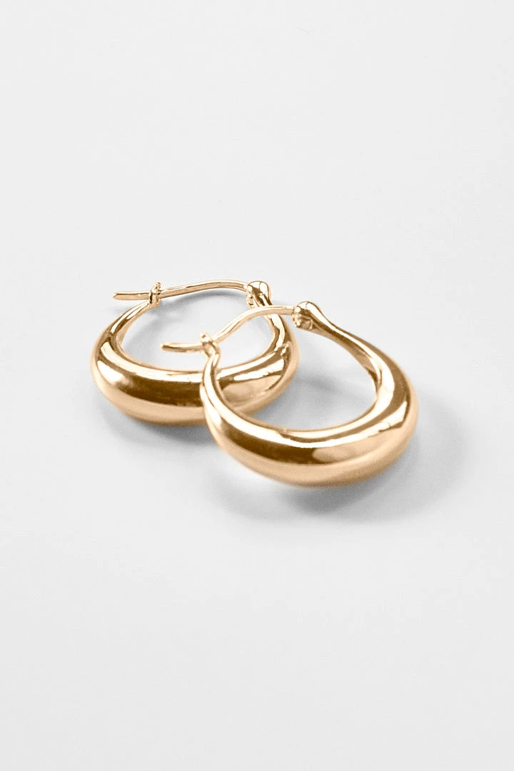HENDRY HOOP EARRINGS BY THATCH Womens 4 HENDRY HOOP EARRINGS BY THATCH Womens