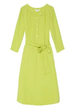 Velvet By Graham & Spencer CHRISTELLE COTTON GAUZE MIDI DRESS 27 Velvet By Graham & Spencer CHRISTELLE COTTON GAUZE MIDI DRESS