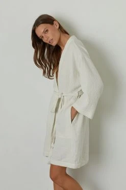 Jenny Graham Home MINI COTTON GAUZE ROBE