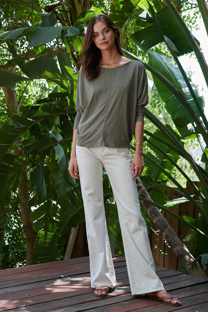 Velvet By Graham & Spencer JOSS DOLMAN SLEEVE TEE Womens 4 Velvet By Graham & Spencer JOSS DOLMAN SLEEVE TEE Womens