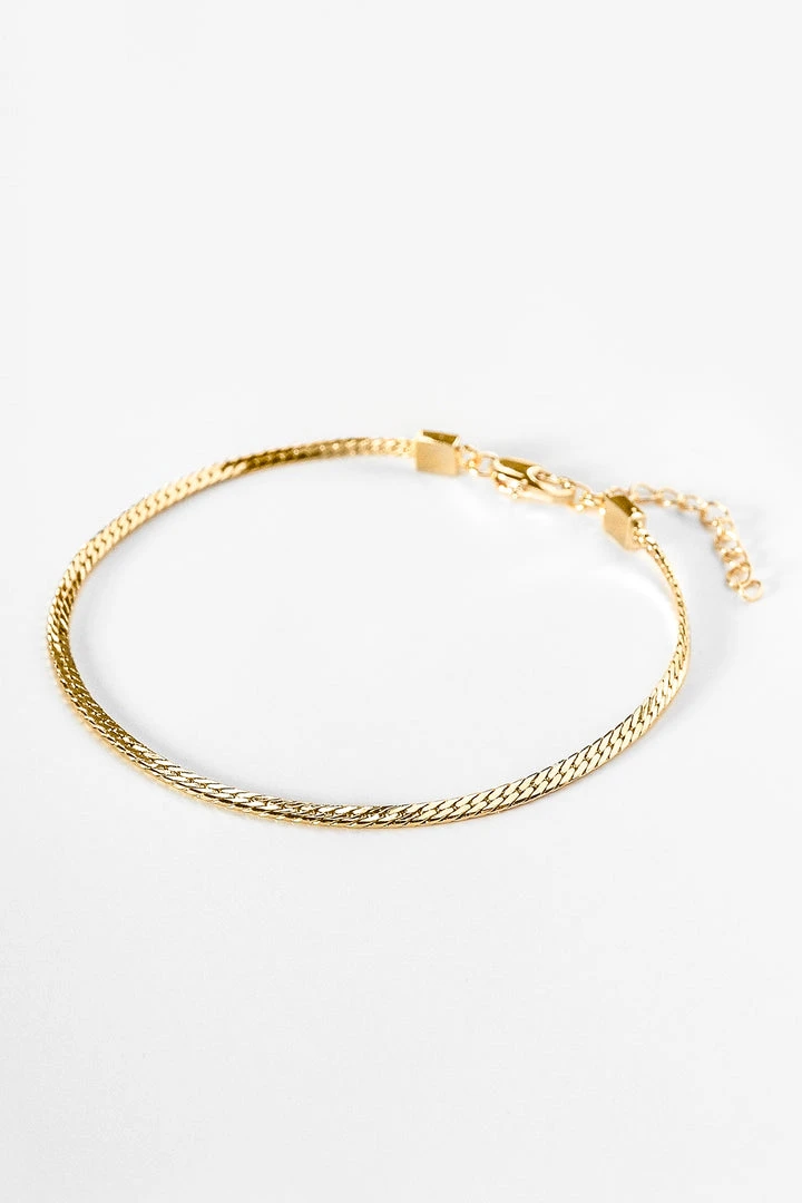 Womens MINI DANI HERRINGBONE BRACELET BY THATCH 3 Womens MINI DANI HERRINGBONE BRACELET BY THATCH