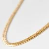 MINI DANI HERRINGBONE NECKLACE BY THATCH Womens 1 MINI DANI HERRINGBONE NECKLACE BY THATCH Womens