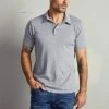 Velvet By Graham & Spencer Mens RANDALL COTTON SLUB POLO 2 Velvet By Graham & Spencer Mens RANDALL COTTON SLUB POLO