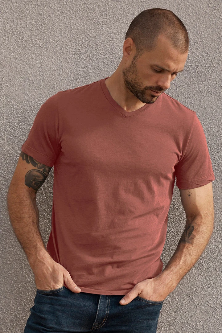 Velvet By Graham & Spencer Mens SAMSEN WHISPER CLASSIC V-NECK TEE 5 Velvet By Graham & Spencer Mens SAMSEN WHISPER CLASSIC V-NECK TEE