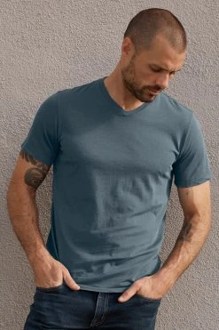 Velvet By Graham & Spencer SAMSEN WHISPER CLASSIC V-NECK TEE 14 Velvet By Graham & Spencer SAMSEN WHISPER CLASSIC V-NECK TEE