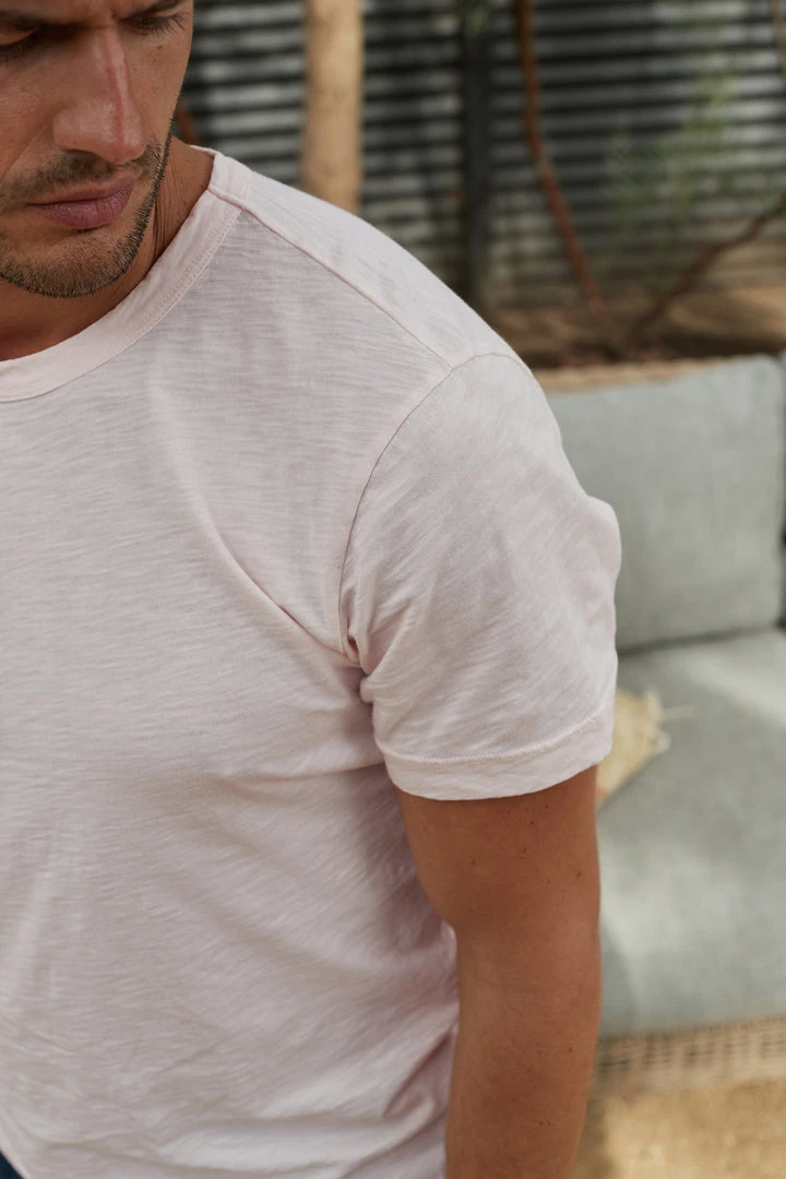 Velvet By Graham & Spencer Mens AMARO CREW NECK SLUB TEE 16 Velvet By Graham & Spencer Mens AMARO CREW NECK SLUB TEE
