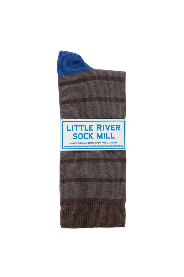 CLUB STRIPE CREW SOCK BY LITTLE RIVER SOCK MILL 6 CLUB STRIPE CREW SOCK BY LITTLE RIVER SOCK MILL