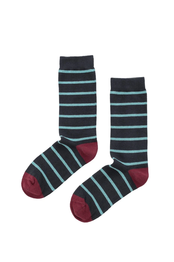 CLUB STRIPE CREW SOCK BY LITTLE RIVER SOCK MILL 8 CLUB STRIPE CREW SOCK BY LITTLE RIVER SOCK MILL