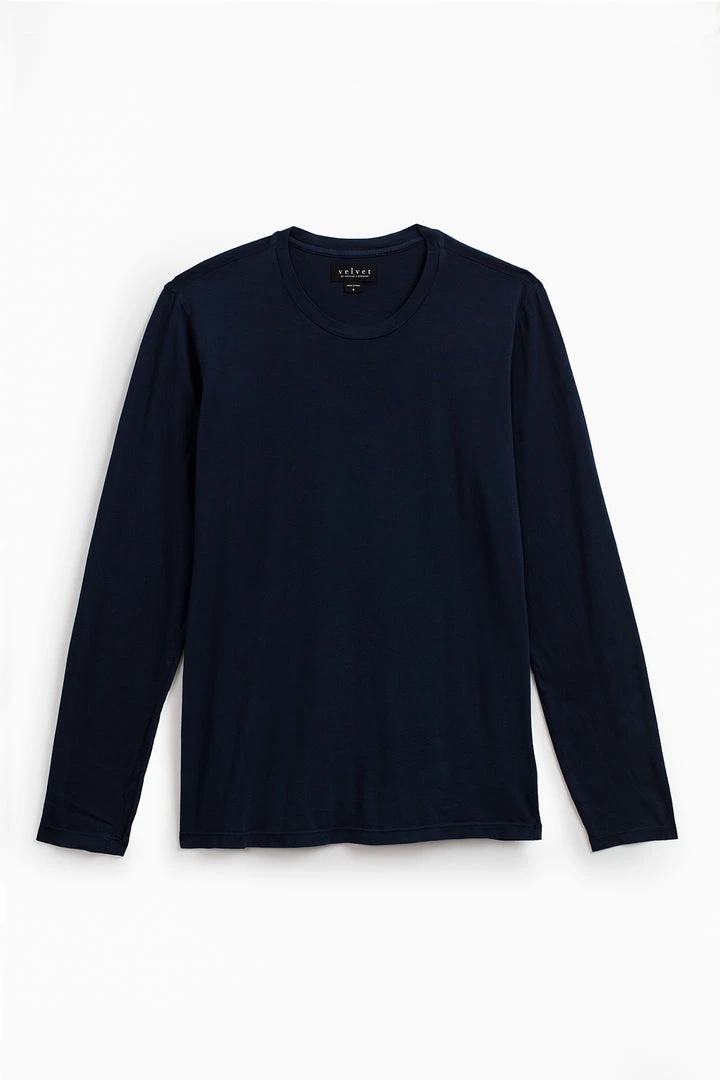 Velvet By Graham & Spencer SKEETER WHISPER CLASSIC CREW NECK TEE 40 Velvet By Graham & Spencer SKEETER WHISPER CLASSIC CREW NECK TEE