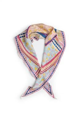 Velvet By Graham & Spencer Womens DIAMOND SHAPE SILK SCARF