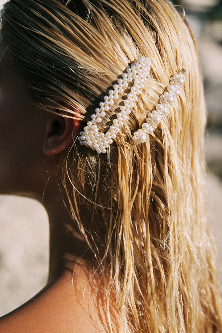 Velvet By Graham & Spencer Womens ANNA PEARL CLIP BY ATELIER DE FEMMES 4 Velvet By Graham & Spencer Womens ANNA PEARL CLIP BY ATELIER DE FEMMES