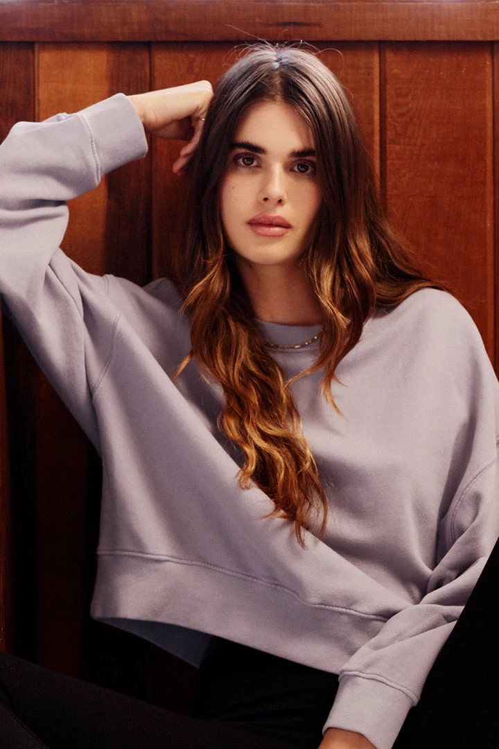 Velvet By Graham & Spencer Womens AIMEE OVERSIZED SWEATSHIRT 4 Velvet By Graham & Spencer Womens AIMEE OVERSIZED SWEATSHIRT