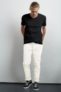 Velvet By Graham & Spencer Mens ALEJANDRO WOVEN PANT