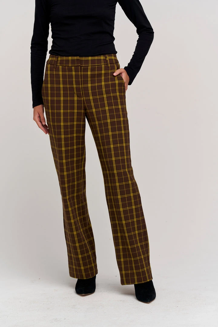 Velvet By Graham & Spencer ALLIE PLAID PANT 5 Velvet By Graham & Spencer ALLIE PLAID PANT