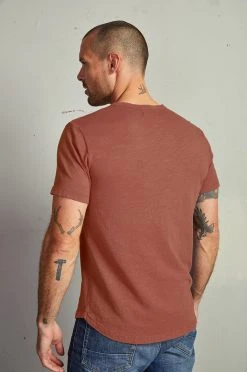 Velvet By Graham & Spencer Mens AMARO CREW NECK SLUB TEE 17 Velvet By Graham & Spencer Mens AMARO CREW NECK SLUB TEE