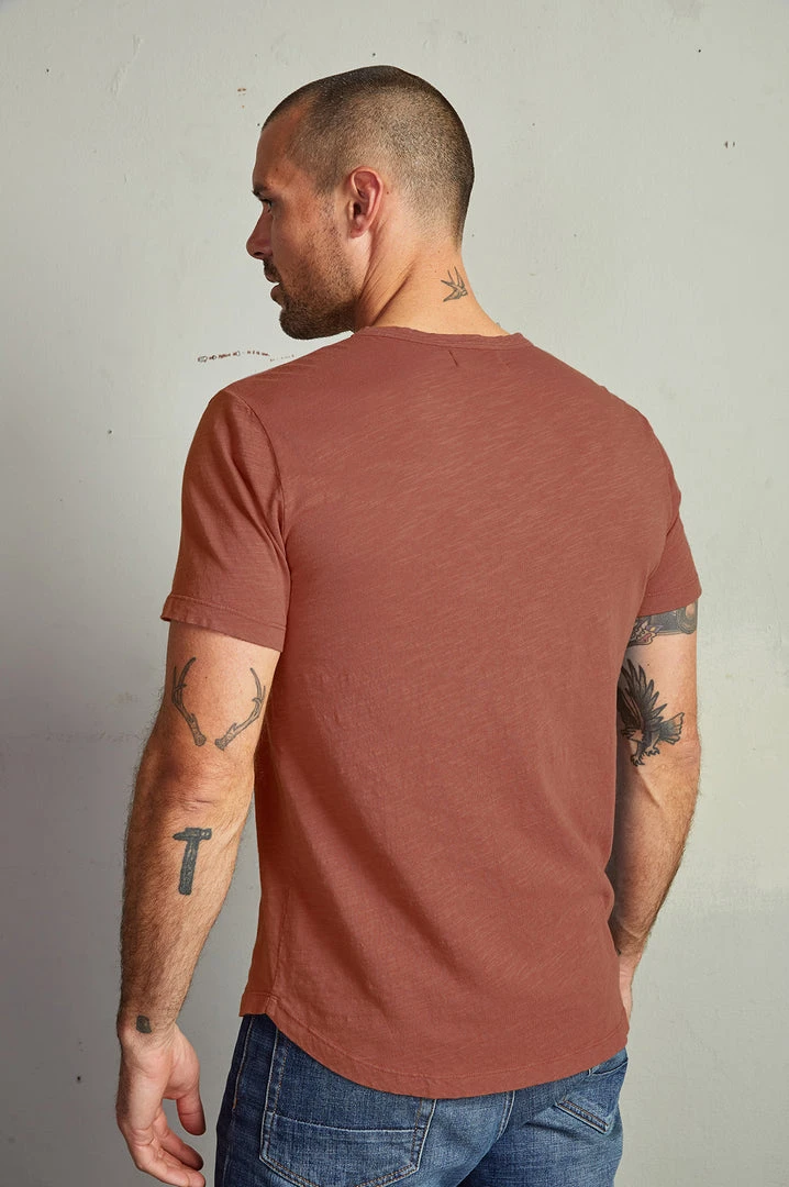 Velvet By Graham & Spencer Mens AMARO CREW NECK SLUB TEE 9 Velvet By Graham & Spencer Mens AMARO CREW NECK SLUB TEE