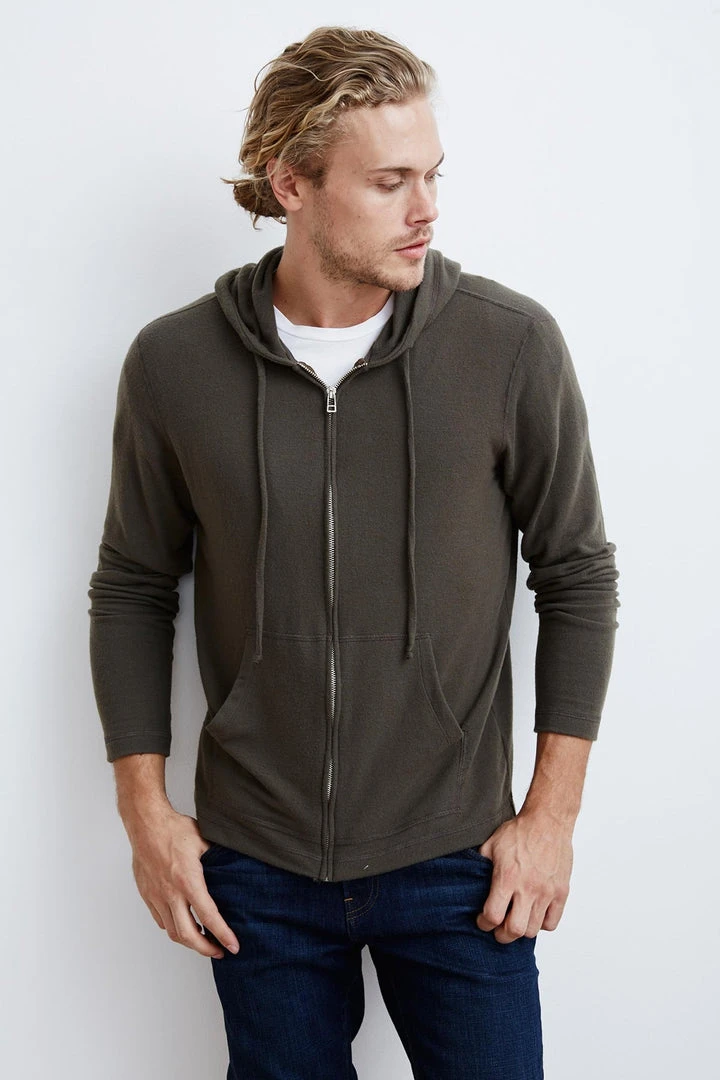 Velvet By Graham & Spencer LOUDON ZIP HOODIE 12 Velvet By Graham & Spencer LOUDON ZIP HOODIE