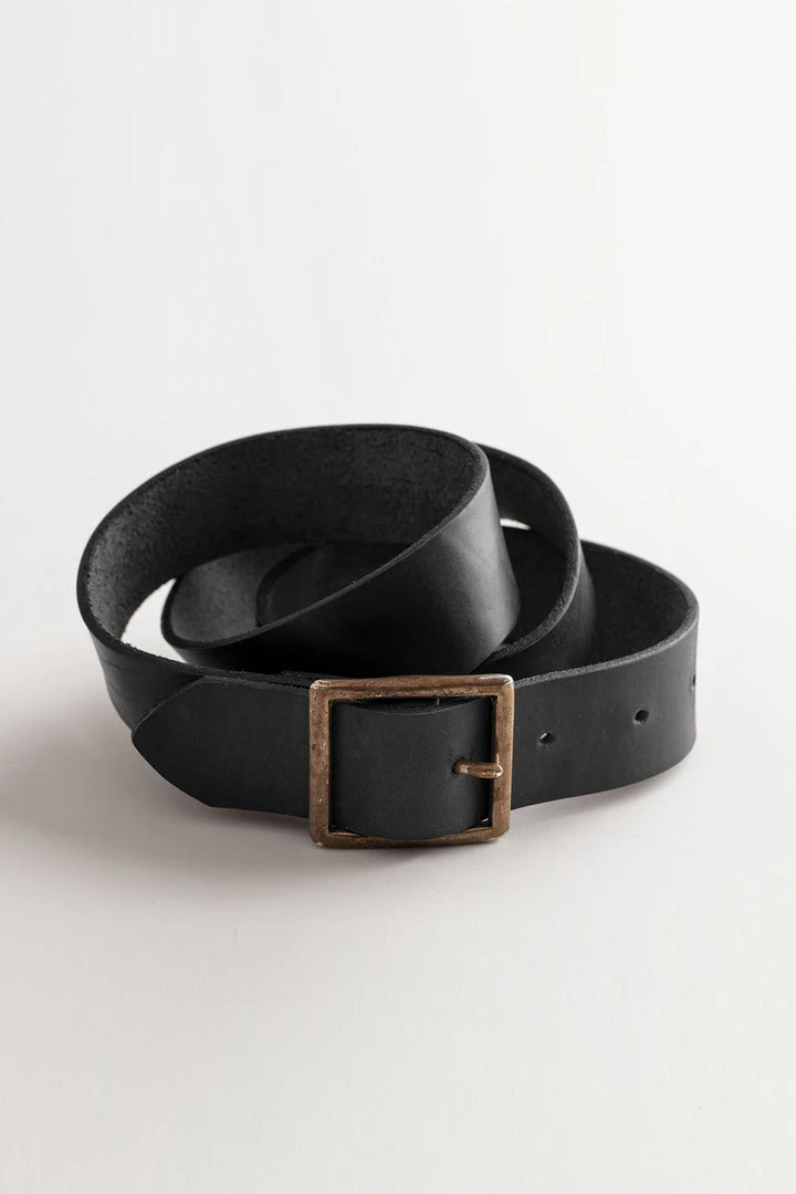 Velvet By Graham & Spencer SIMPLE VINTAGE LEATHER BELT 3 Velvet By Graham & Spencer SIMPLE VINTAGE LEATHER BELT