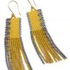 Velvet By Graham & Spencer PAOLA BEADED FRINGE EARRINGS BY BLUMA PROJECT 2 Velvet By Graham & Spencer PAOLA BEADED FRINGE EARRINGS BY BLUMA PROJECT