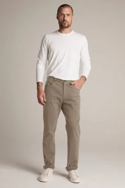 Velvet By Graham & Spencer STEWART SUEDED COTTON PANT 13 Velvet By Graham & Spencer STEWART SUEDED COTTON PANT