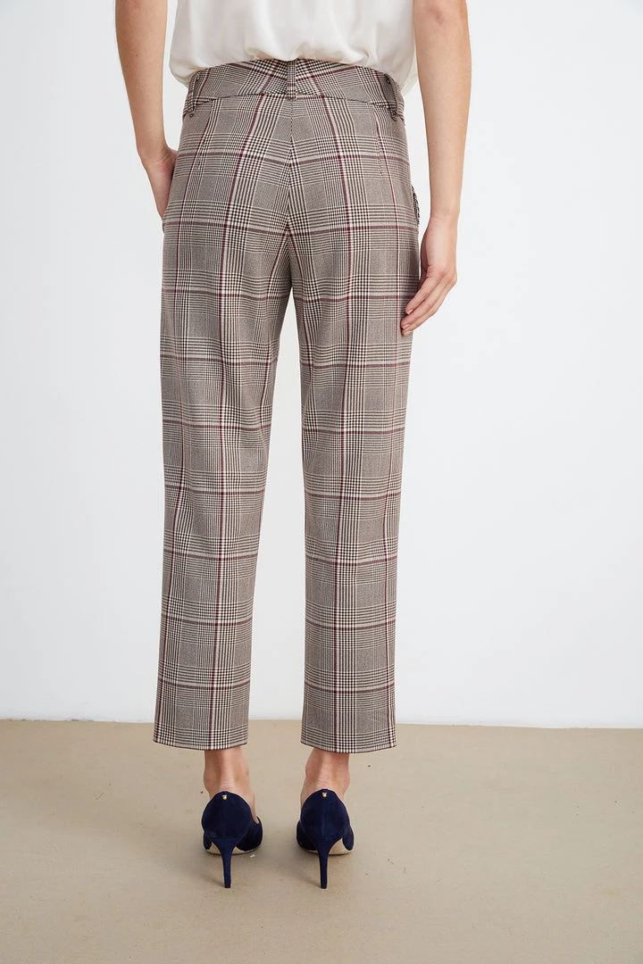 Velvet By Graham & Spencer ABIGAIL PLAID STRAIGHT LEG PANT 5 Velvet By Graham & Spencer ABIGAIL PLAID STRAIGHT LEG PANT