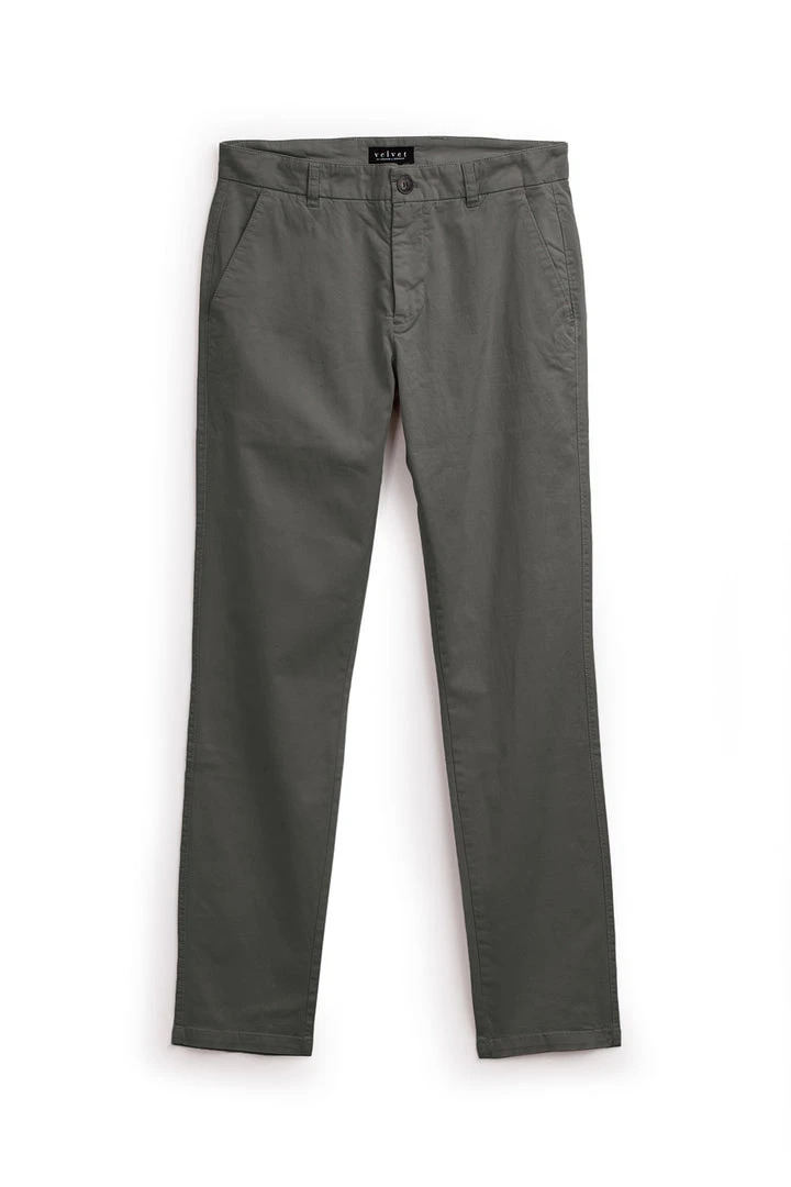Velvet By Graham & Spencer BROGAN COTTON TWILL PANT 15 Velvet By Graham & Spencer BROGAN COTTON TWILL PANT